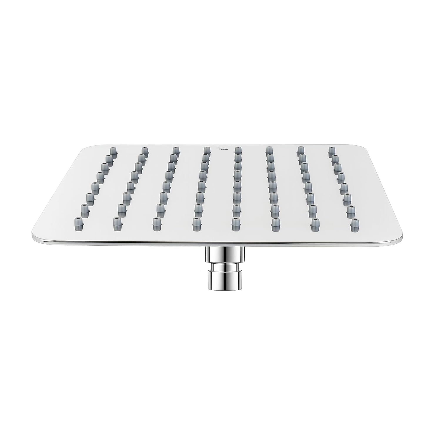 Colva (6x6 Inches) 304- Grade Stainless Steel Chrome Finish Overhead Shower