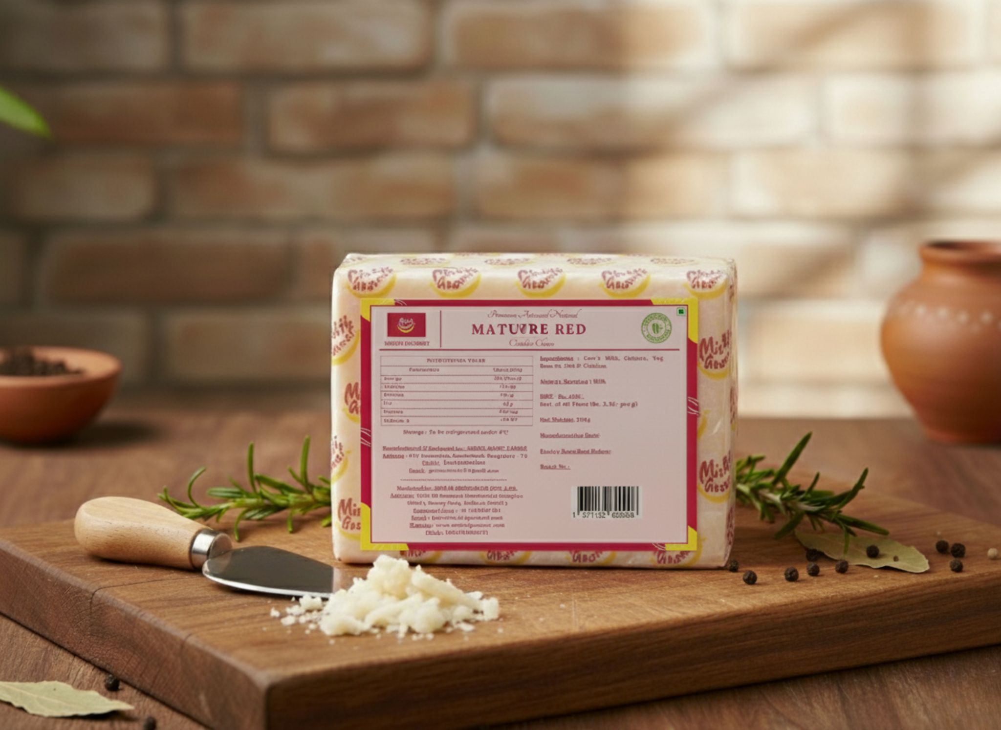 Mishti Gourmet Mature Red Cheddar 200g