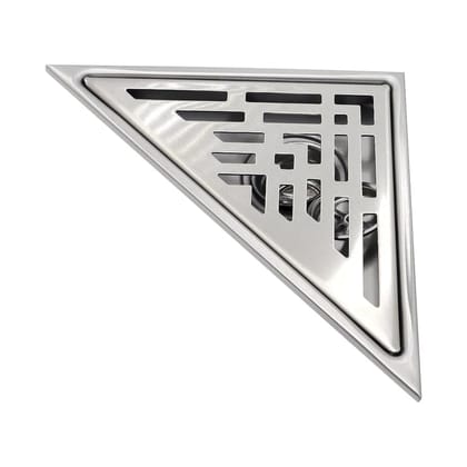 11"x 5.5" Inch Triangle 304 Grade Stainless Steel Floor Drain 11"x 5.5" Inch Triangle 304 Grade Stainless Steel Floor Drain