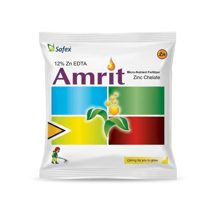 Safex Amrit 12% Zn EDTA Zinc Chelate Micronutrient Fertilizer 100g