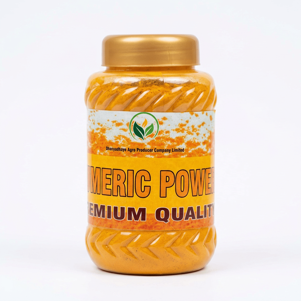 Dhanayadanye Agro Producer Company 100% Natural Turmeric Powder