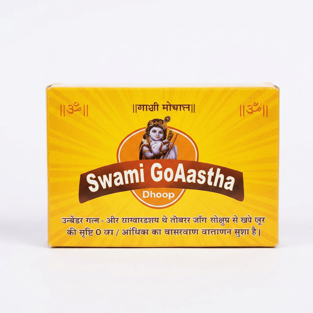 Swami GoAastha Dhoop Sticks for Pooja & Meditation