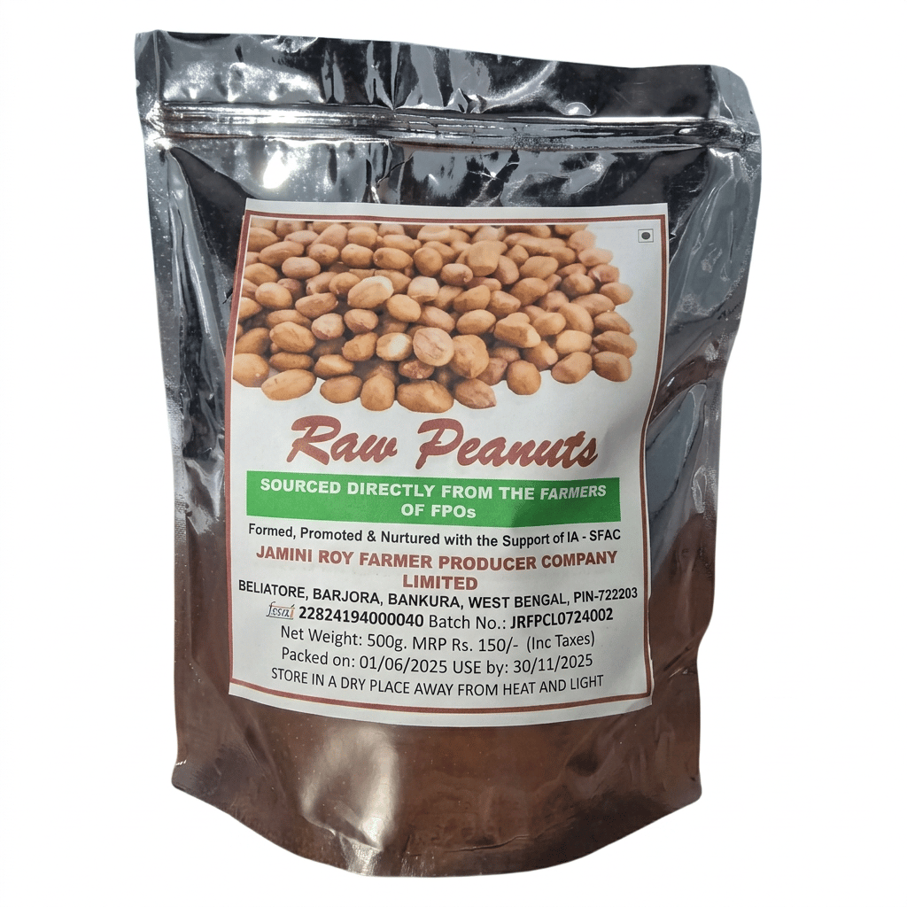 Raw Peanuts - 500g | Freshly Sourced from Farmers