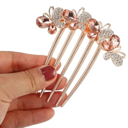 Decorative Metal Hair Comb