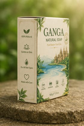 Ganga Natural Soap, 100g