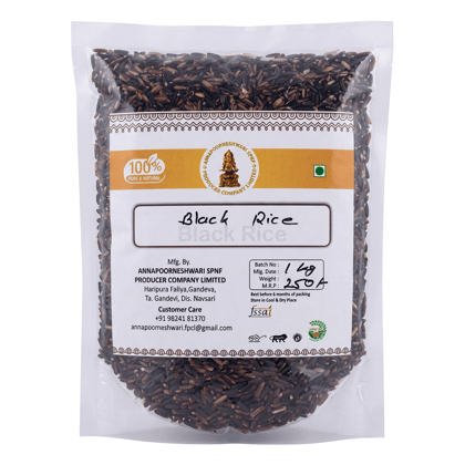 100% Pure and Natural Black Rice 