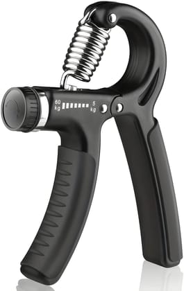 Adjustable Hand Grip Strengthener 5–60 KG Resistance | Heavy Duty Hand Gripper for Grip Strength, Wrist, Finger & Forearm Exercise | Fitness Hand Exerciser for Men & Women (Original Quality)