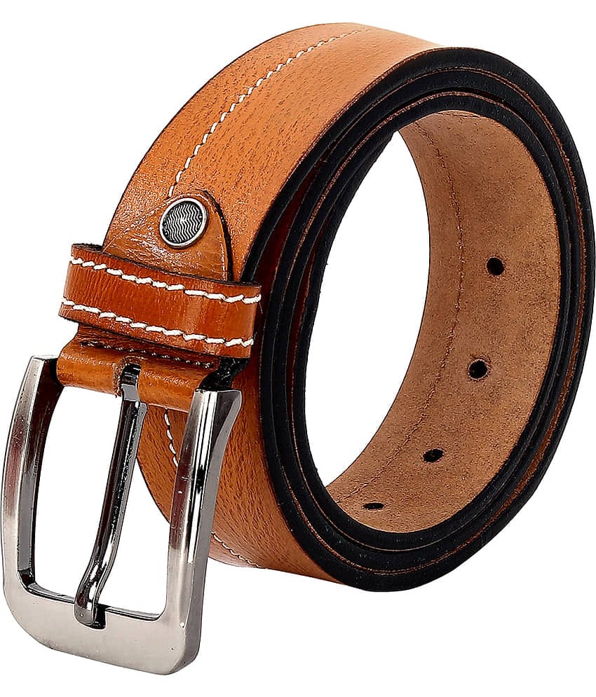Leather World - Leather Men's Casual Belt ( Pack of 1 )