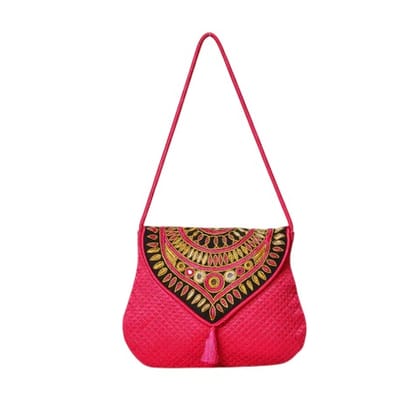 Ethnic Embroidered Sling Bag