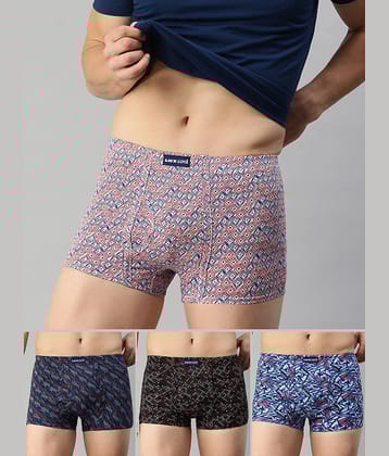 Pack of 2 Lux Cozi - Blue Cotton Men's Trunks