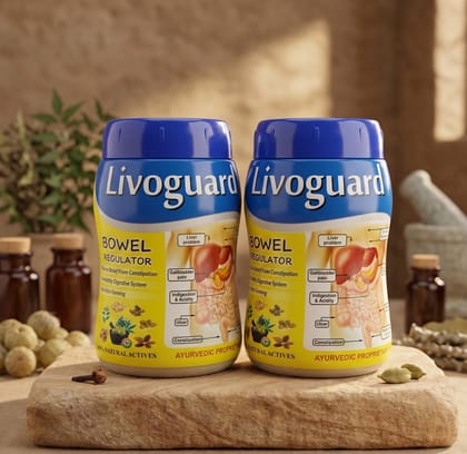 Livo Guard Liver Care  - Liver Support, Digestive Wellness, Herbal Formula -Pack of 2 (Value Bundle)