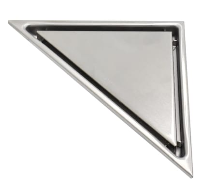 11"x4" Inch Triangle  304 Grade Stainless Steel Floor Drain