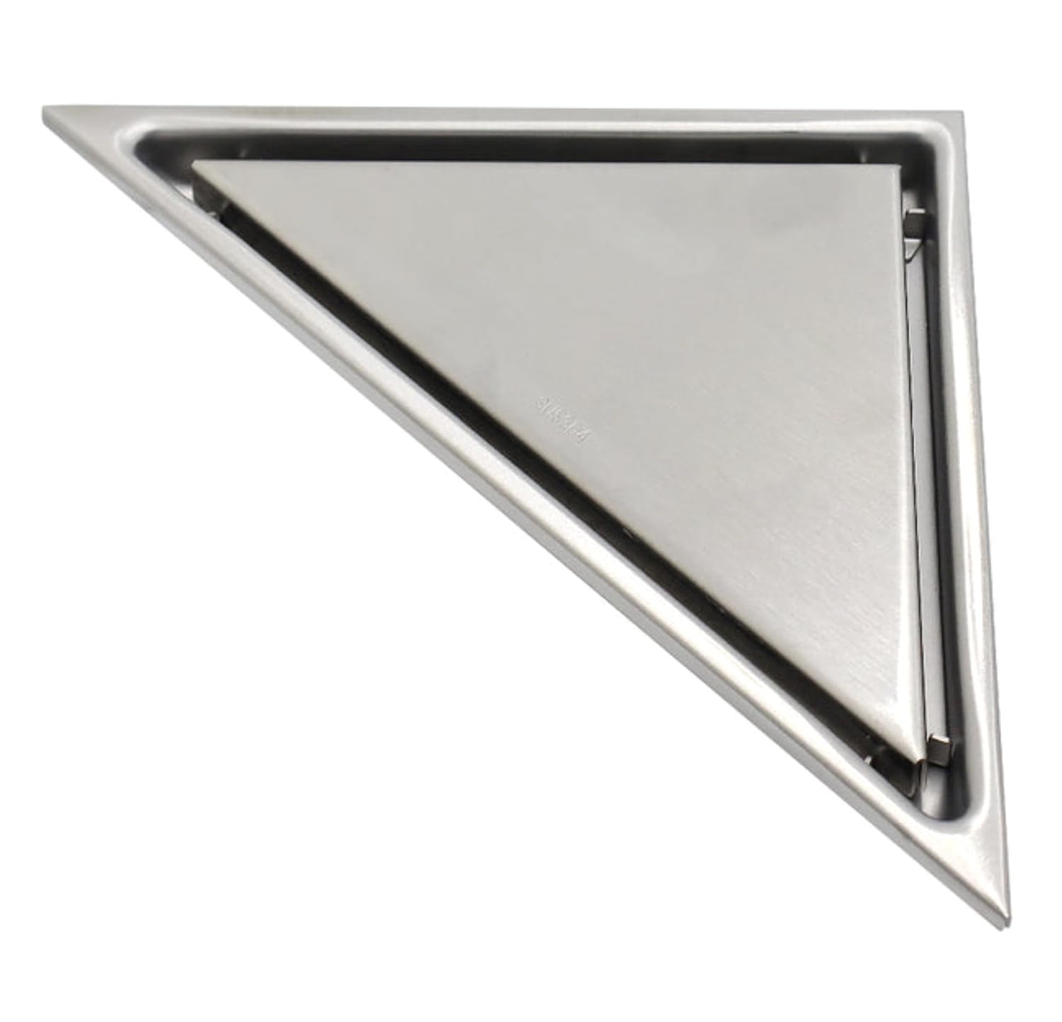 11"x4" Inch Triangle 304 Grade Stainless Steel Floor Drain
