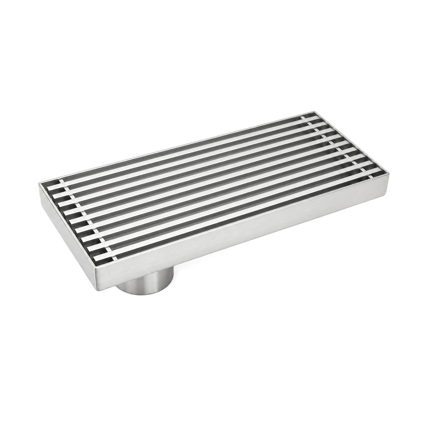 Linear Grill (8 x 4 Inches) 304 Shower Drain Channel Floor Drain