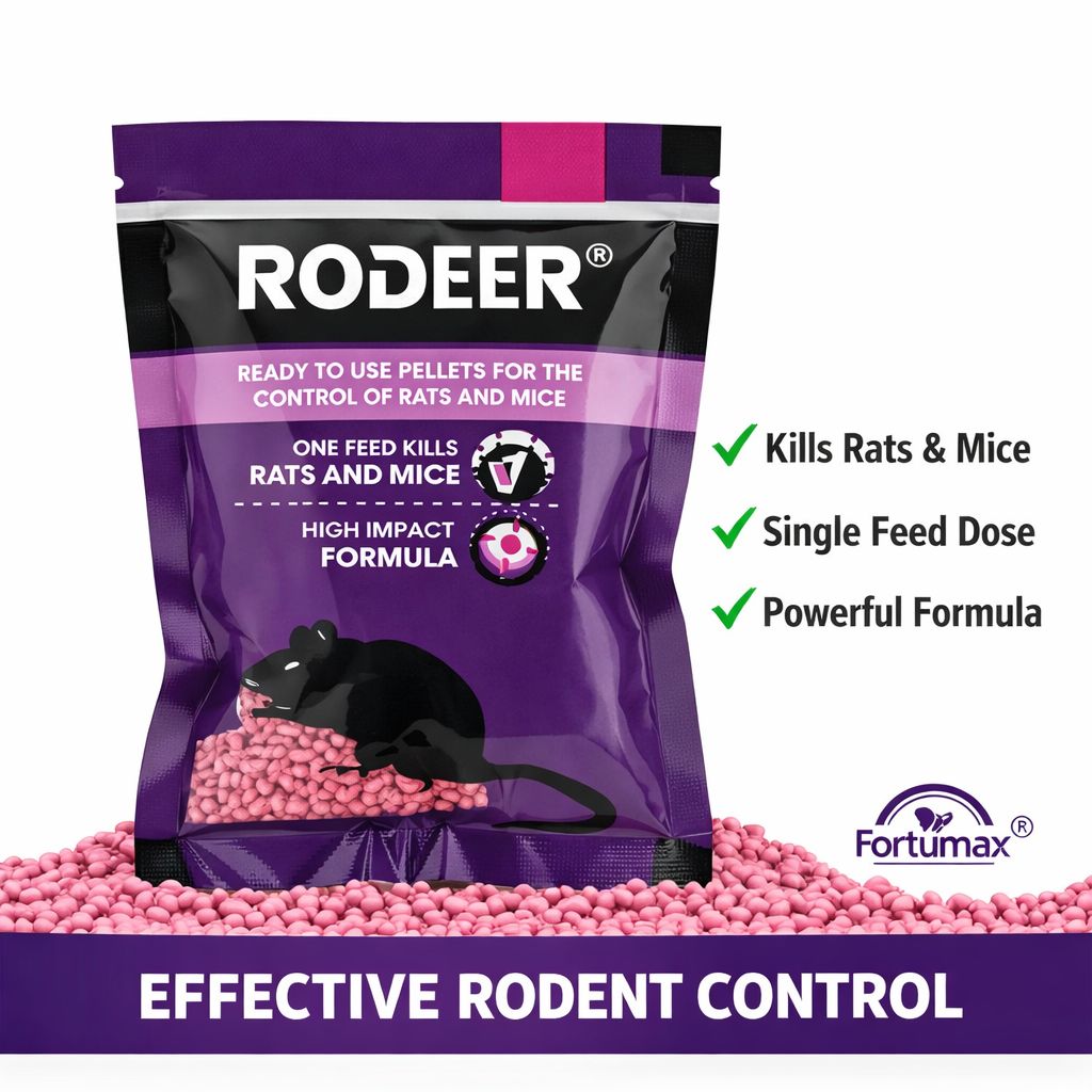 Powerfull Rat Killer Pellet | Make Your Home Rats & Rodents Free | 50 GM (Pack of 1)