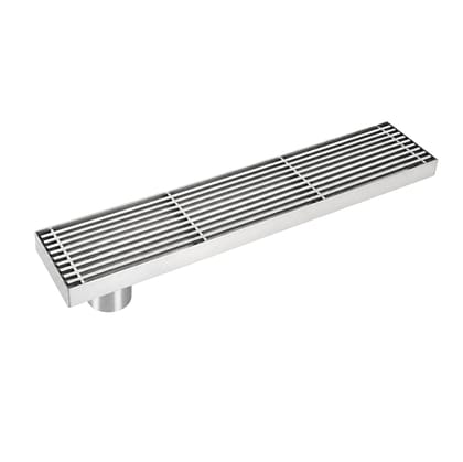 Linear Grill (24 x 4 Inches) 304 Shower Drain Channel Floor Drain