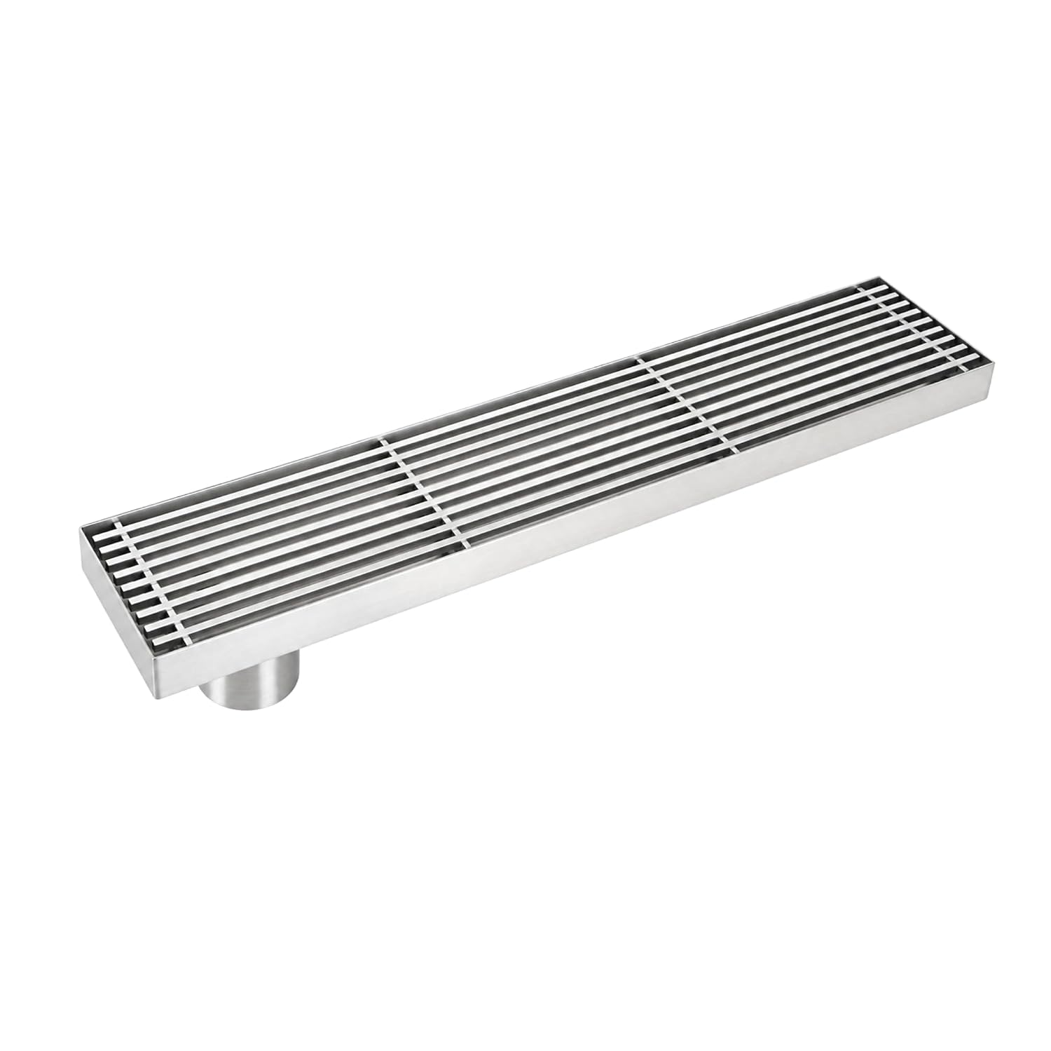 Linear Grill (12 x 4 Inches) 304 Shower Drain Channel Floor Drain