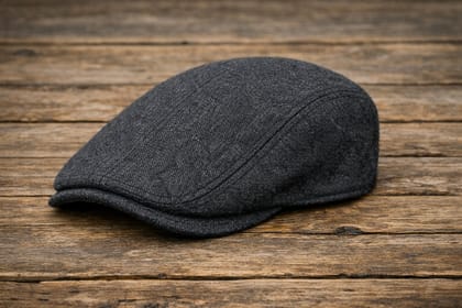 Classic Men's Flat Cap – Premium Tweed Newsboy Ivy Cap Classic Men's Flat Cap – Premium Tweed Newsboy Ivy Cap