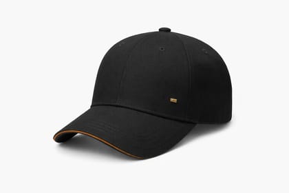 Classic Black Cotton Baseball Cap for Men & Women Classic Black Cotton Baseball Cap for Men & Women