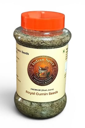 Indian Spice Premium Royal Cumin Seeds (Shah Jeera) / Traditional Flavors, Authentic Blends (200gm)