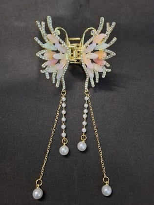 Blubby Butterfly Hair Claw Clip