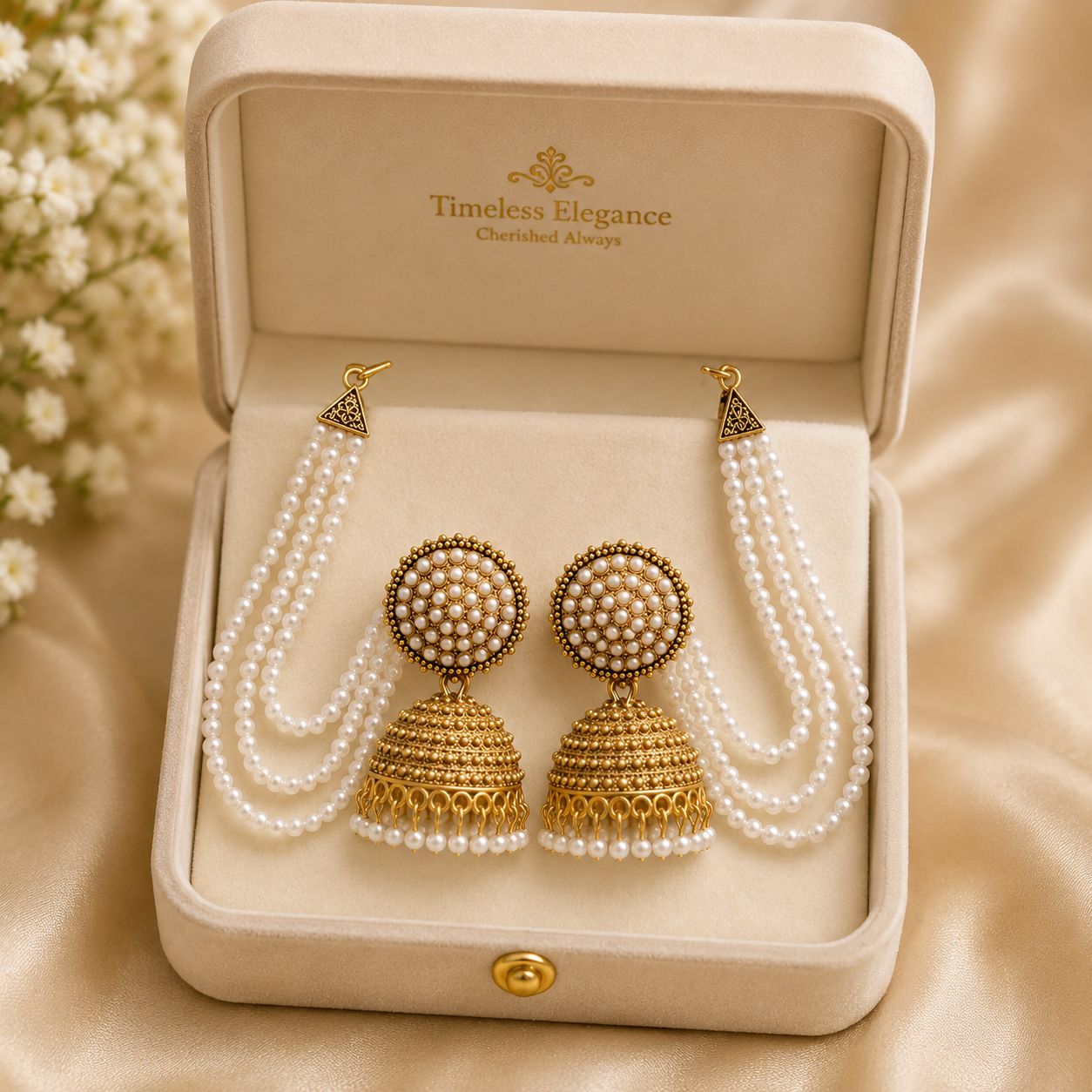 Timeless Elegance Silver-Plated Crystal Teardrop Necklace & Matching Earring Set