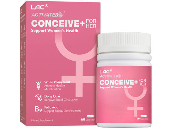 LAC  Activated Conceive+ For Her 60caps