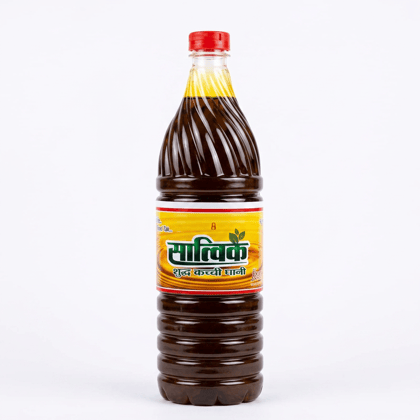 Satvik Pure Kacchi Ghani Mustard Oil