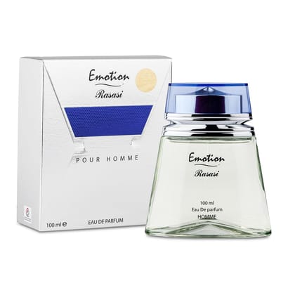 Rasasi Emotion Eau De Parfum 100ml Long Lasting Woody Aromatic Luxury Perfume for Men Rasasi Emotion Eau De Parfum 100ml Long Lasting Woody Aromatic Luxury Perfume for Men