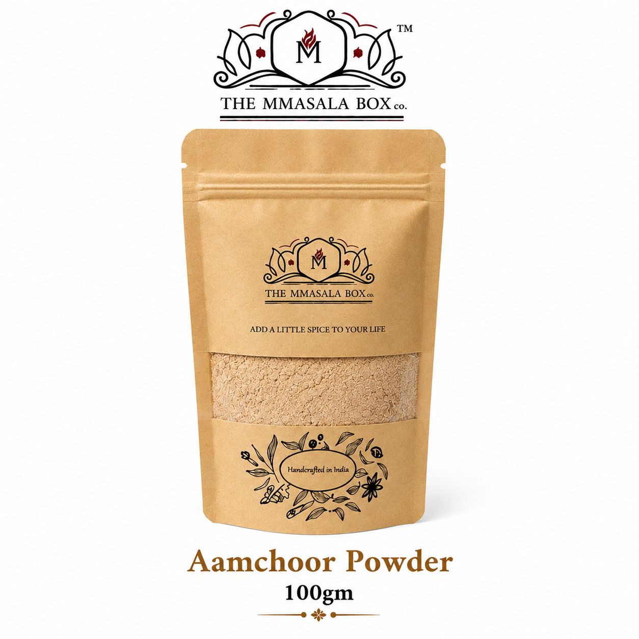 The MMasala Box Co. Amchoor Powder | Premium Dried Mango Powder | Authentic Indian Spice-100GM