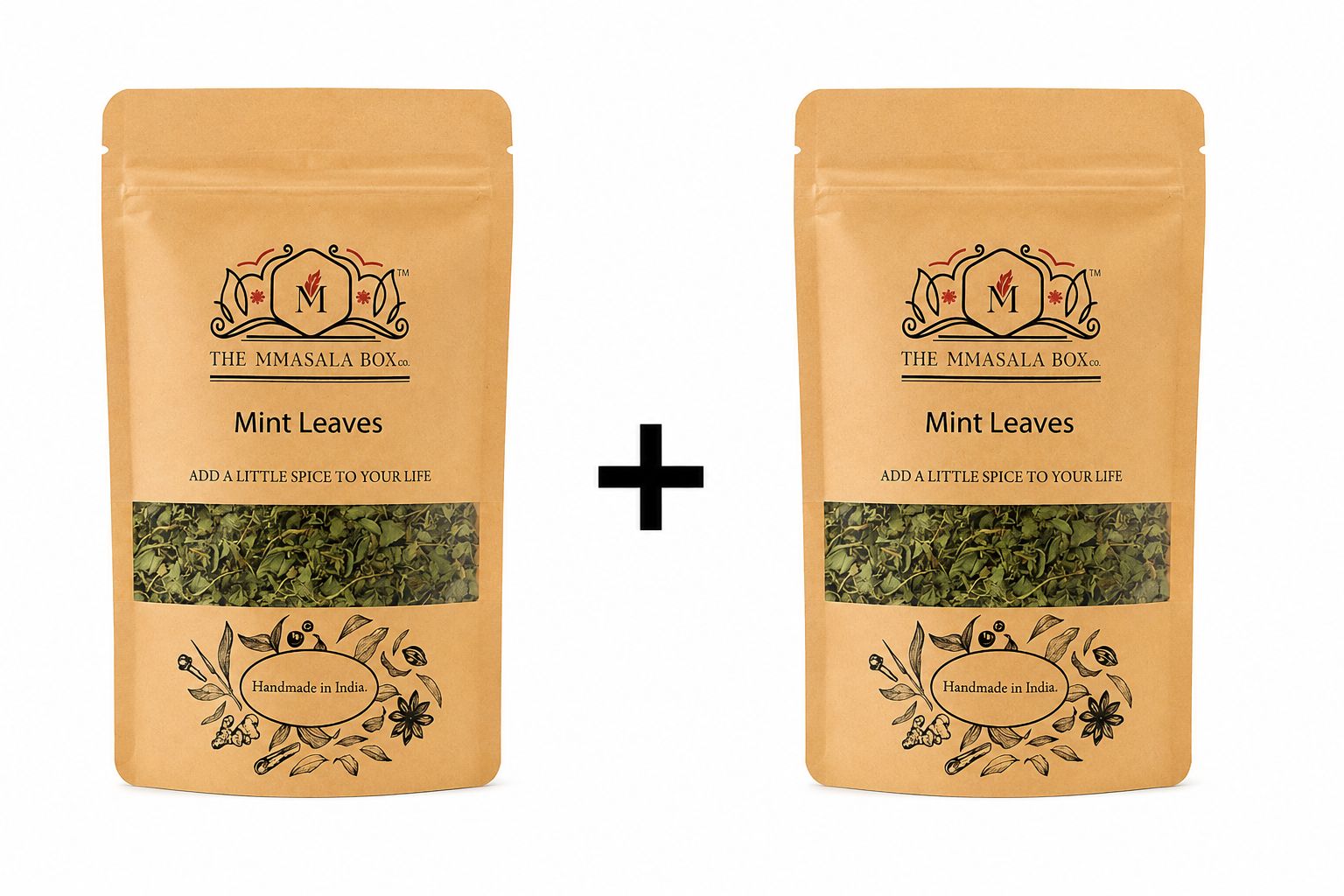 ThThe MMasala Box Co. Whole Coriander Seeds (Dhaniya) | Premium Whole Spice | Authentic Indian Coriander Spice- 2 pack