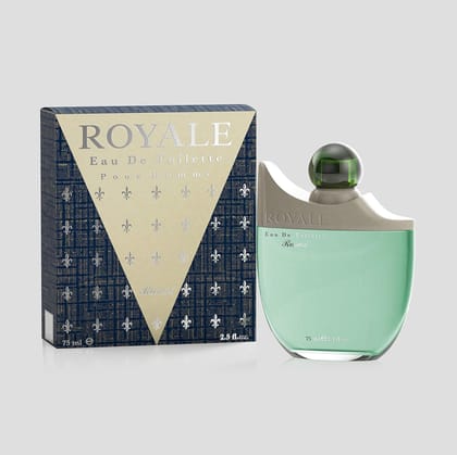 Rasasi Royale Pour Homme Eau De Toilette 75ml Long Lasting Classic Woody Aromatic Designer Perfume for Men