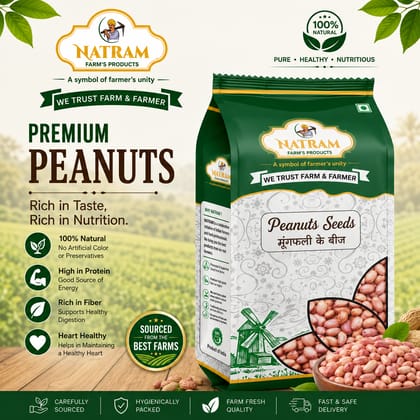 NATRAM Peanut 500gm
