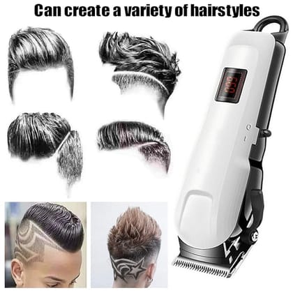 809 Professional Rechargeable Hair Clipper & Beard Trimmer for Men | Cordless Hair Cutting Machine | Stainless Steel Blade | Adjustable Cutting Length | USB Charging