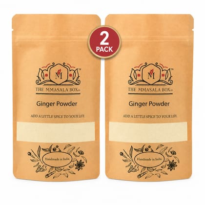 Ginger Powder (Sonth) 100GM x 2 Pouches | Pure Indian Spice | The MMasala Box Co.