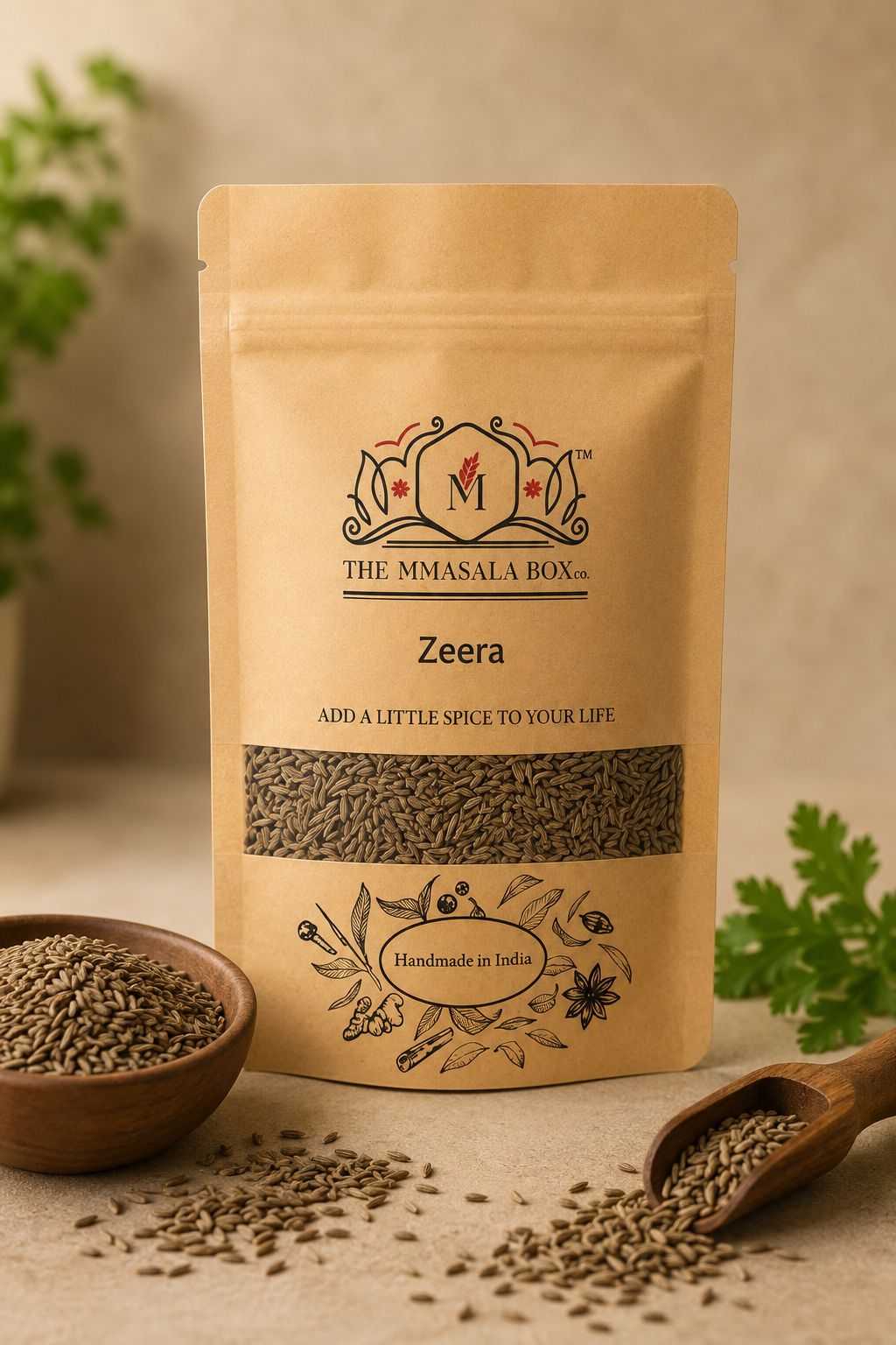Whole Cumin Seeds (Jeera) 100GM | Premium Indian Spice | The MMasala Box Co.