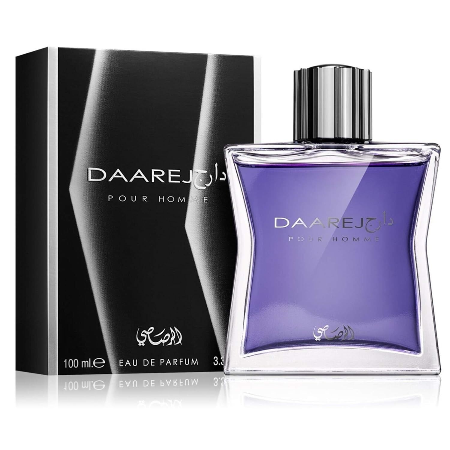 Rasasi Daarej Pour Homme Eau De Parfum 100ml Long Lasting Warm Spicy Woody Designer Perfume for Men