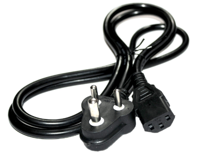 Desktop Power Cable, 3 Pin Type Connector, 300W Max Load Capacity, 1.5M Length Computer Power Cable Cord for Desktops, PCs, Printers, and Monitors 1.5meter cable Desktop Power Cable, 3 Pin Type Connector, 300W Max Load Capacity, 1.5M Length Computer Power Cable Cord for Desktops, PCs, Printers, and Monitors 1.5meter cable