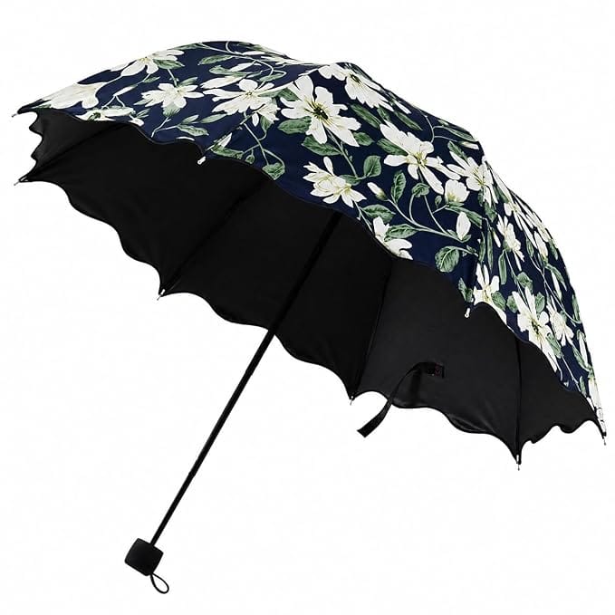 Magic Rubber Printed Folding Umbrella 