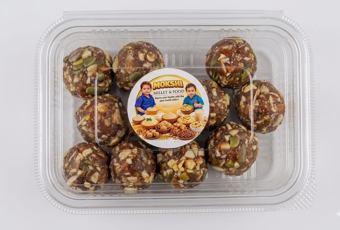 Mokshi Healthy Dry Fruits Laddu (250 gms)