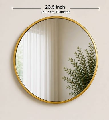  Elegant Round Wall Mirror 