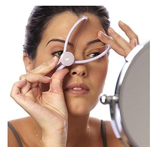 Eyebrow & Facial Hair Threading Tool for Women | Face & Body Hair Removal Kit with Tweezers for Smooth Skin at Home