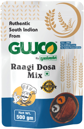 GUJCO Raagi Dosa Mix - Authentic South Indian, 500g
