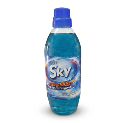 Safa's Sky Heavy Duty Liquid Detergent – Advanced Fabric Care Laundry Liquid (1 Litre)