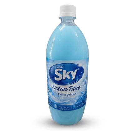 Safa's Sky Ocean Blue Fabric Softener – Long Lasting Freshness & Fabric Care (1 Litre) Safa's Sky Ocean Blue Fabric Softener – Long Lasting Freshness & Fabric Care (1 Litre)