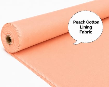 Peach Cotton Lining Fibre (Bada Panna), Peach Lining Fabric (Bada Panna), Peach Cotton Lining Cloth (Bada Panna), Soft Cotton Lining Fabric (Bada Panna), Peach Garment Lining Fabric (Bada Panna)