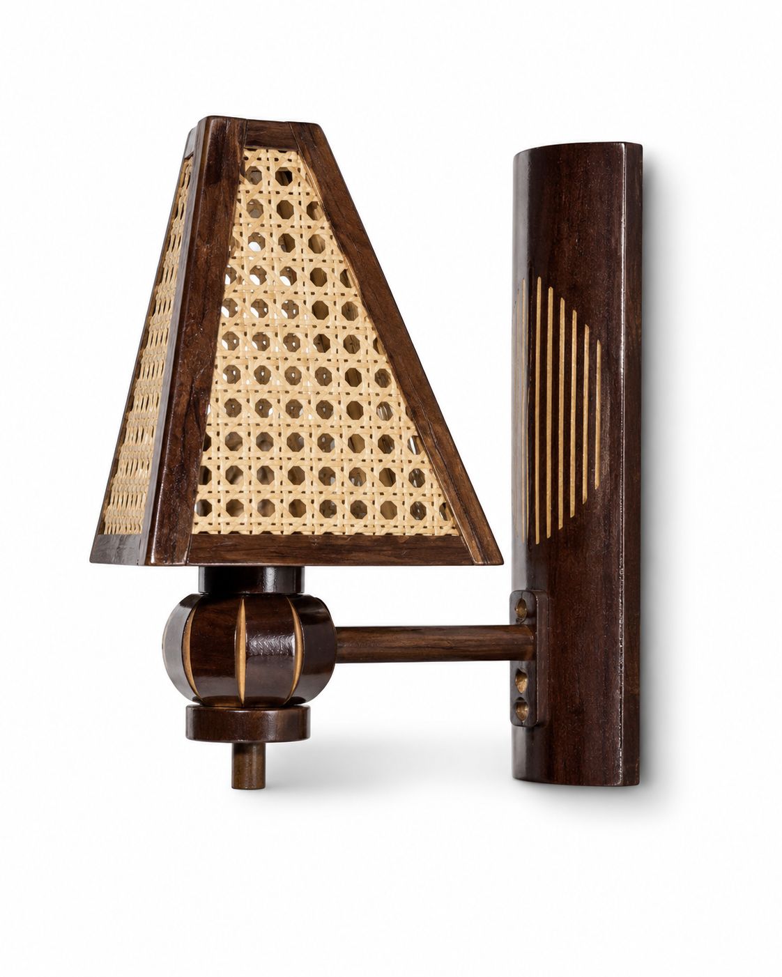Bamboo Wall Lamp for Home Decor