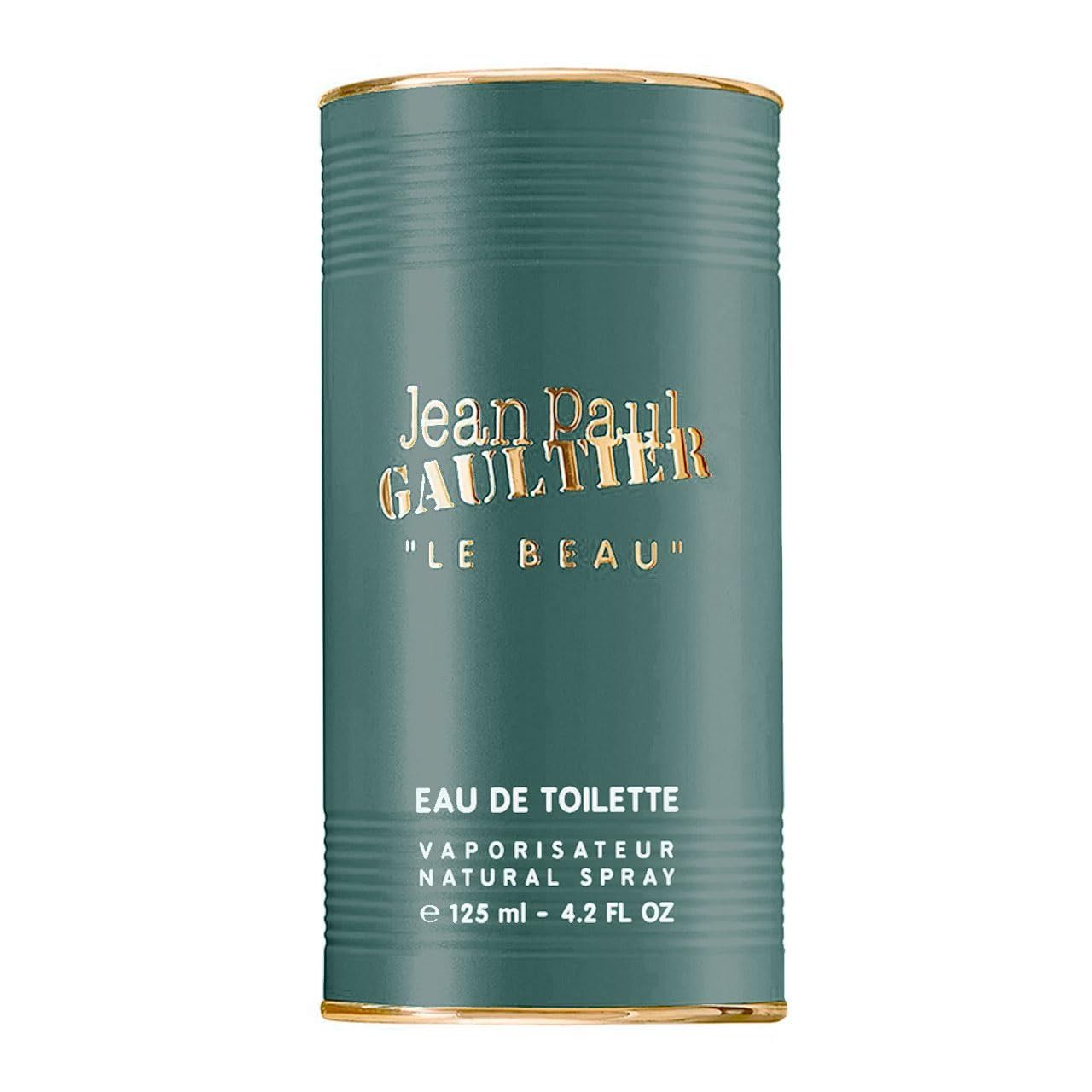 Jean Paul Gaultier Le Beau Eau De Toilette Spray 125ml Luxury Long Lasting Fresh Woody Aromatic Designer Perfume for Men