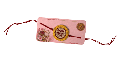 Rakhi Embroidered Thread Rakhi for Brother Rakhi Embroidered Thread Rakhi for Brother