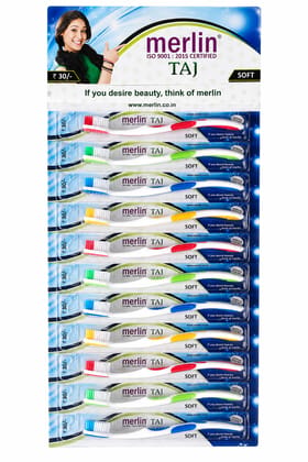 Merlin TAJ Soft Toothbrush Merlin TAJ Soft Toothbrush